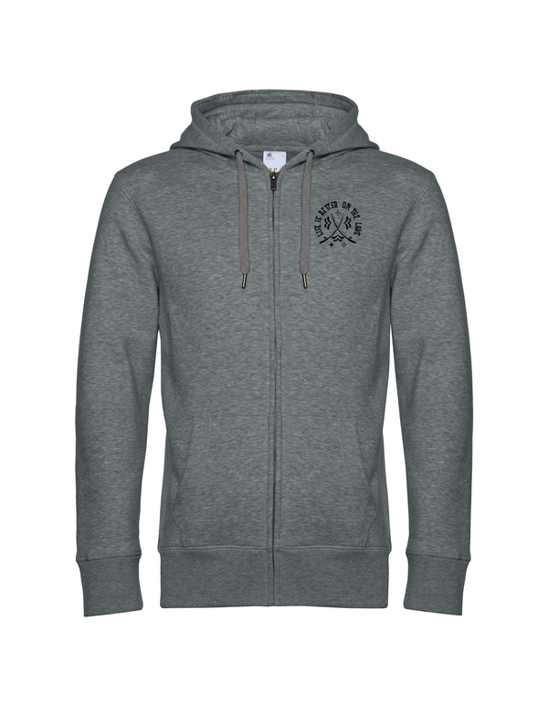 Zip-Hoodie Herren "Life is better on the lake"