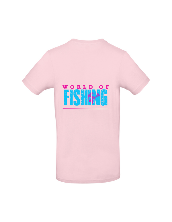 T-Shirt Herren "World of Fishing" - Zander