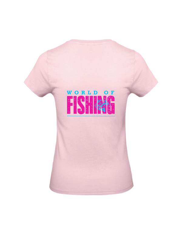 T-Shirt Damen "World of Fishing" - Wels