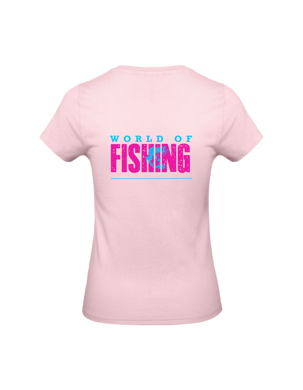 T-Shirt Damen "World of Fishing" - Barsch