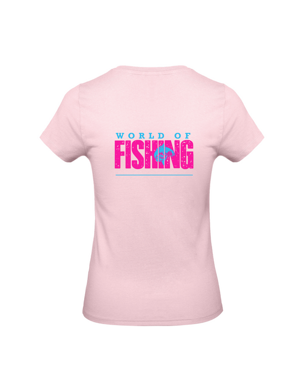 T-Shirt Damen "World of Fishing" - Karpfen