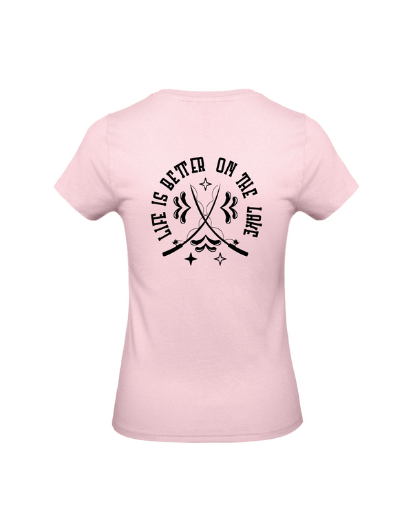 T-Shirt Damen "Life is better on the lake"