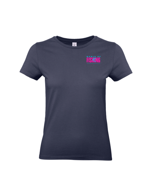 T-Shirt Damen "World of Fishing" - Barsch