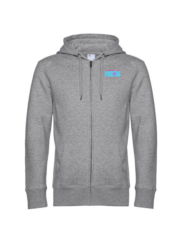 Zip-Hoodie Herren "World of Fishing" - Karpfen