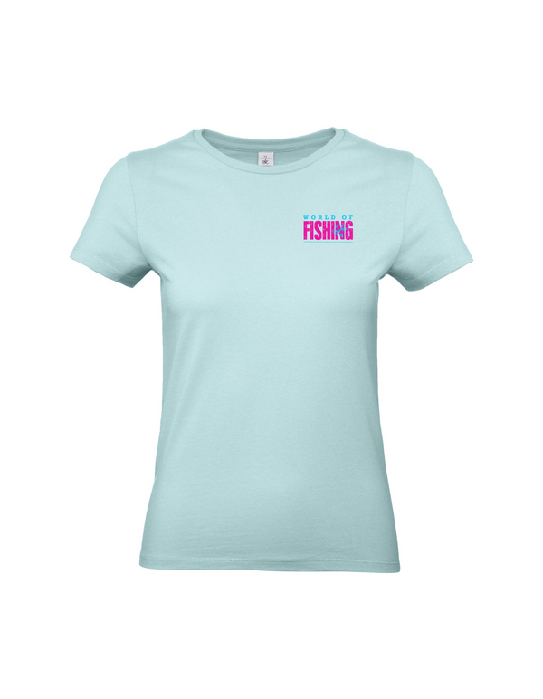 T-Shirt Damen "World of Fishing" - Wels