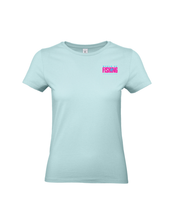 T-Shirt Damen "World of Fishing" - Karpfen