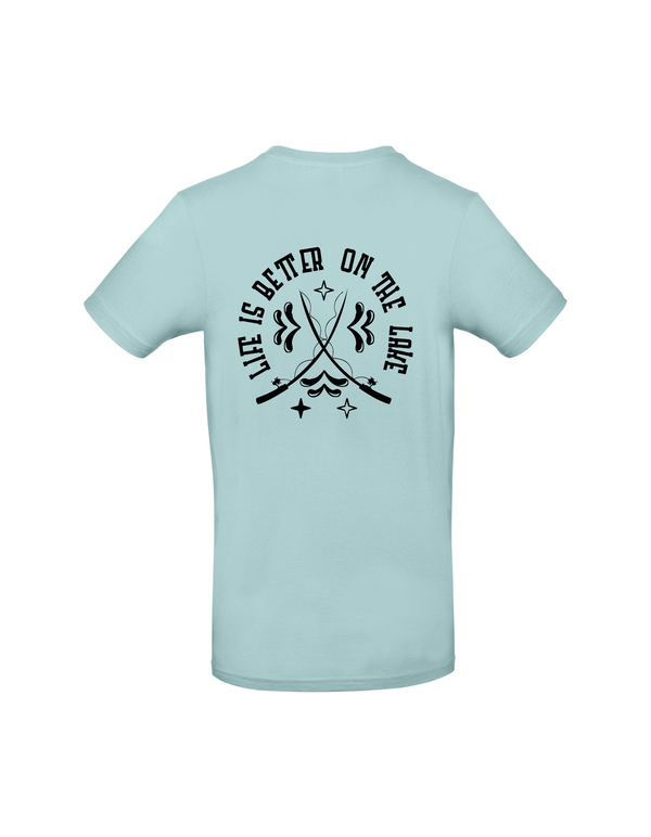 T-Shirt Herren "Life is better on the lake"