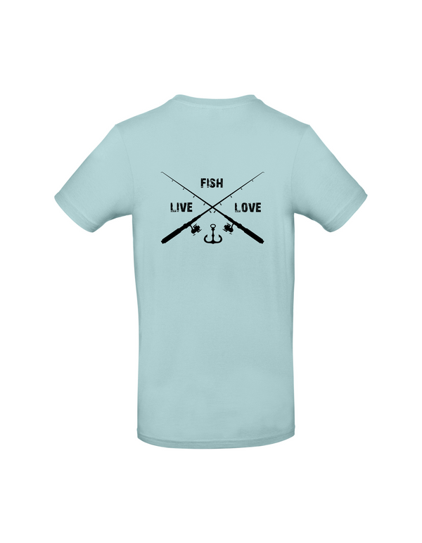 T-Shirt Herren "Live.Love.Fish"