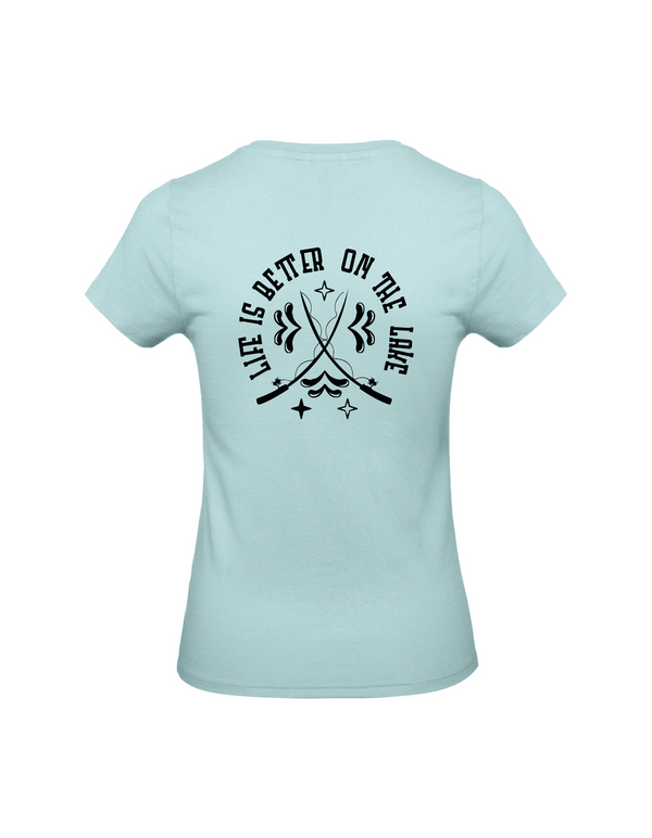 T-Shirt Damen "Life is better on the lake"