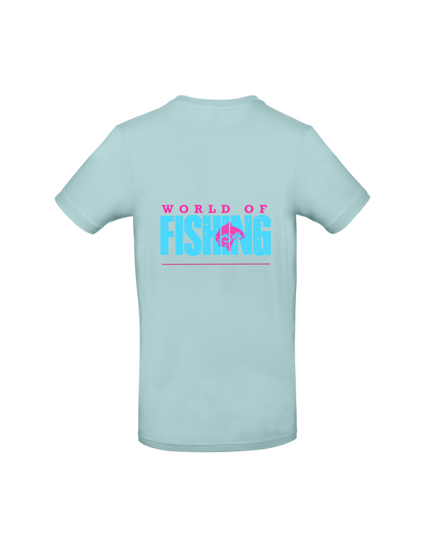 T-Shirt Herren "World of Fishing" - Karpfen