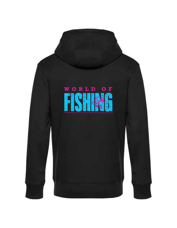 Zip-Hoodie Herren "World of Fishing" - Wels