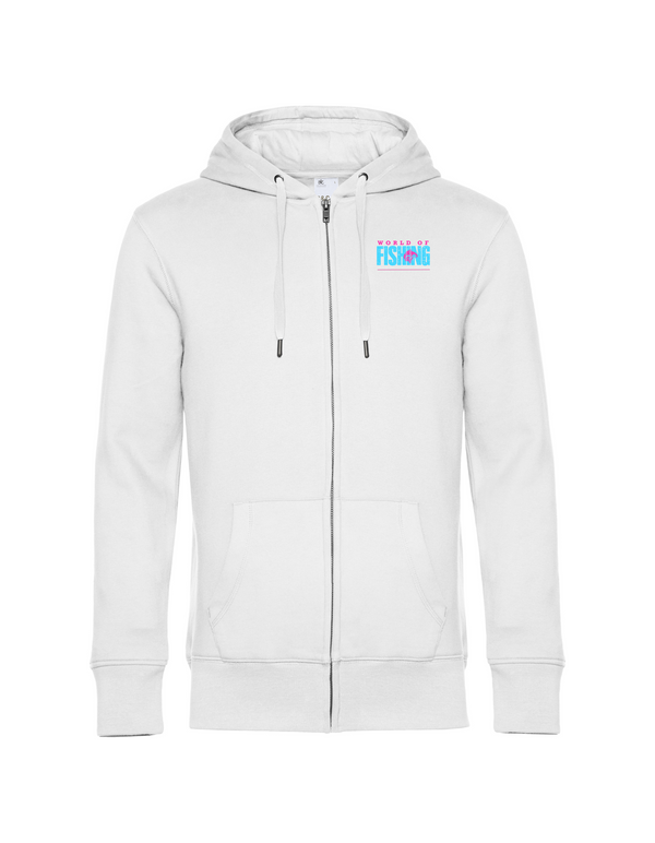 Zip-Hoodie Herren "World of Fishing" - Karpfen