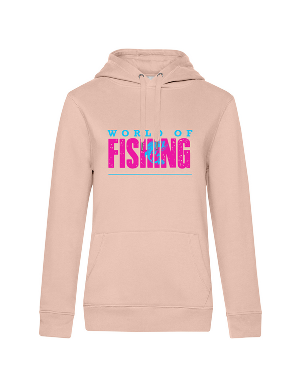 Hoodie Damen "World of Fishing" - Barsch