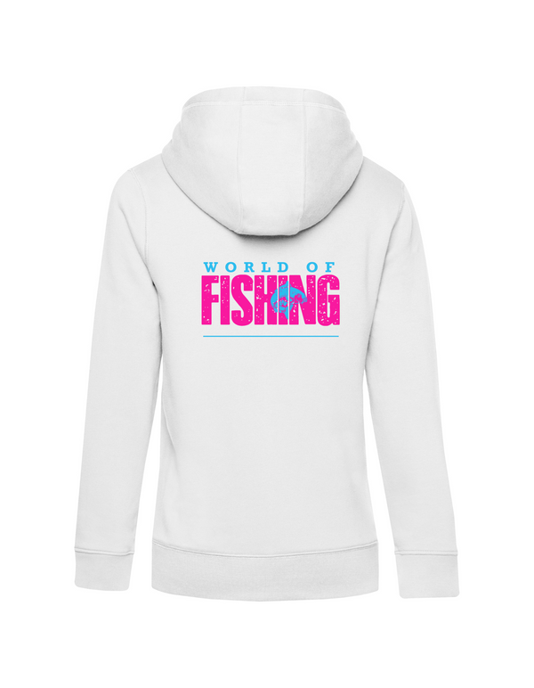 Zip-Hoodie Damen "World of Fishing" - Karpfen