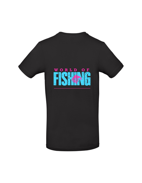 T-Shirt Herren "World of Fishing" - Karpfen