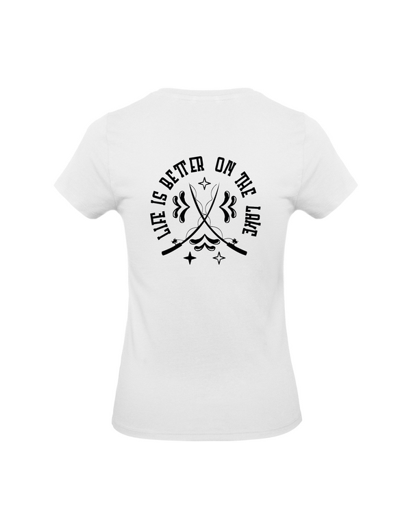 T-Shirt Damen "Life is better on the lake"