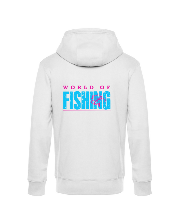 Zip-Hoodie Herren "World of Fishing" - Wels