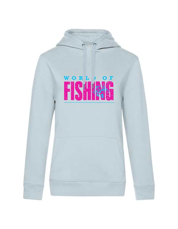 Hoodie Damen "Peace.Love.Fishing" - Wels