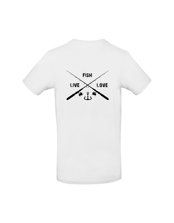 T-Shirt Herren "Live.Love.Fish"