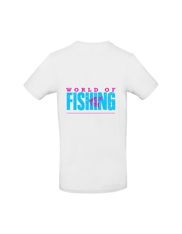 T-Shirt Herren "World of Fishing" - Hecht