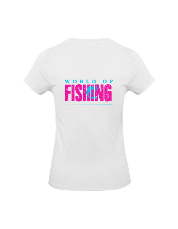 T-Shirt Damen "World of Fishing" - Barsch