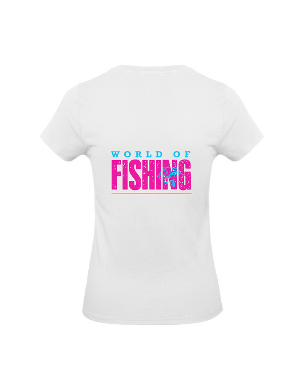 T-Shirt Damen "World of Fishing" - Wels