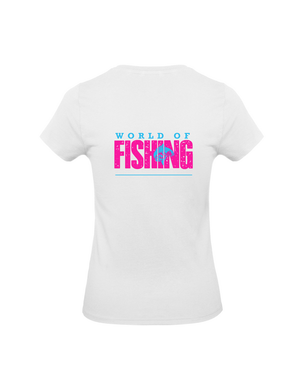 T-Shirt Damen "World of Fishing" - Karpfen