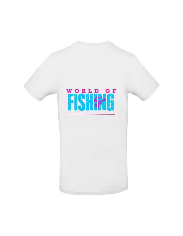 T-Shirt Herren "World of Fishing" - Zander