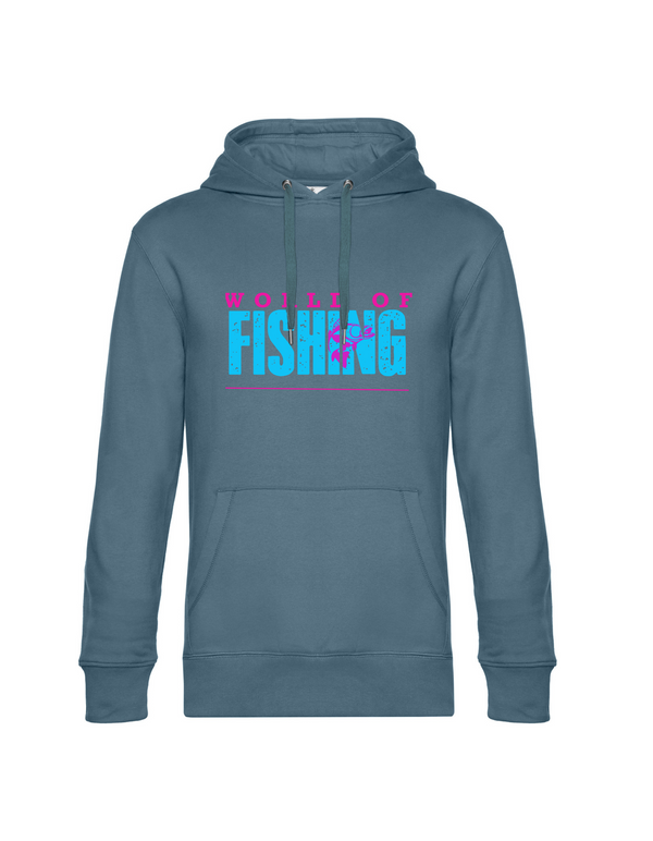 Hoodie Herren "World of Fishing" - Zander