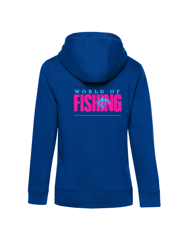 Zip-Hoodie Damen "World of Fishing" - Karpfen