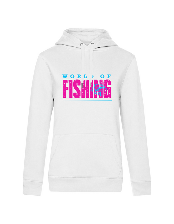 Hoodie Damen "Peace.Love.Fishing" - Wels