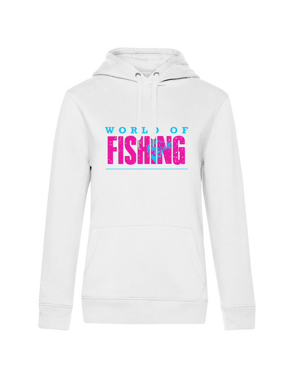 Hoodie Damen "World of Fishing" - Zander