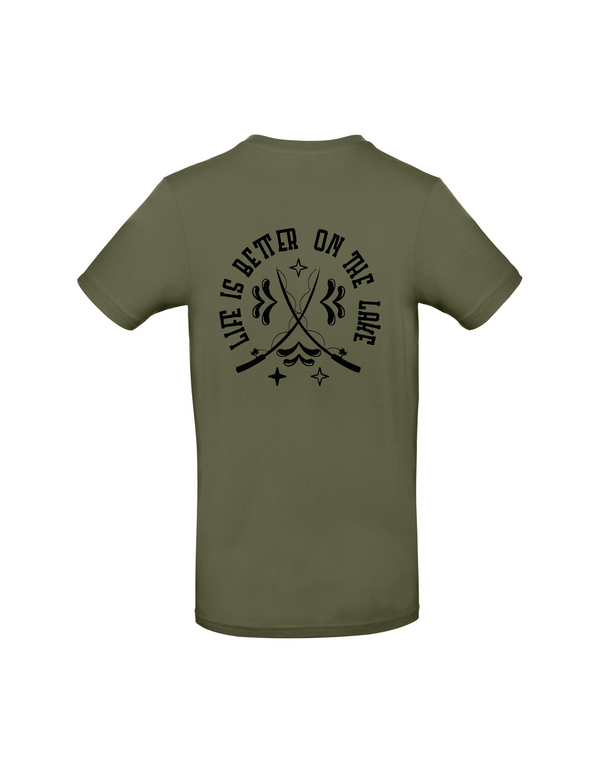 T-Shirt Herren "Life is better on the lake"