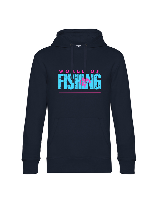 Hoodie Herren "World of Fishing" - Karpfen