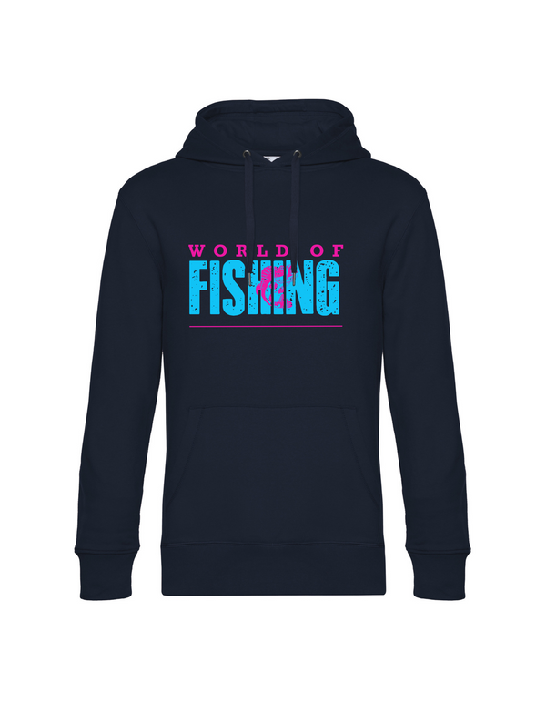 Hoodie Herren "World of Fishing" - Barsch