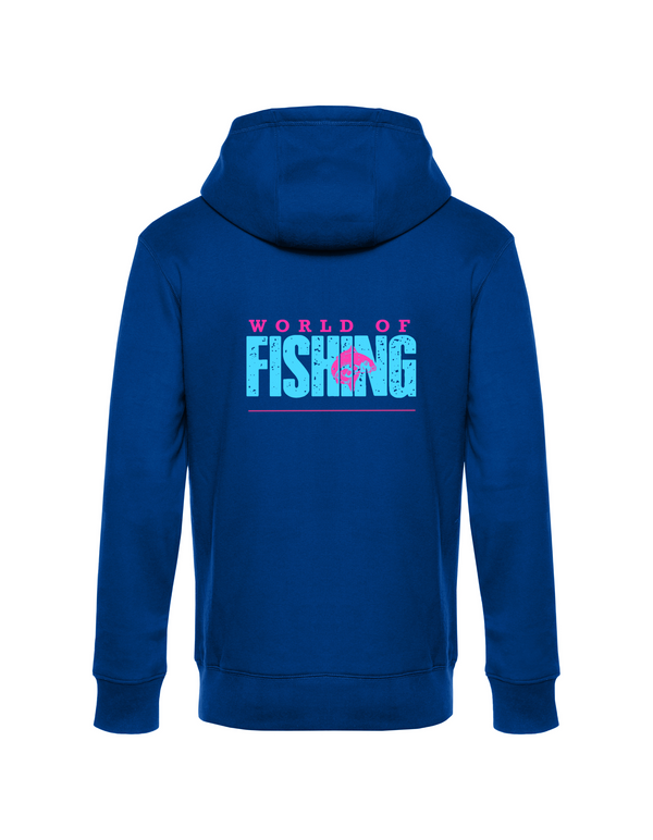 Zip-Hoodie Herren "World of Fishing" - Karpfen