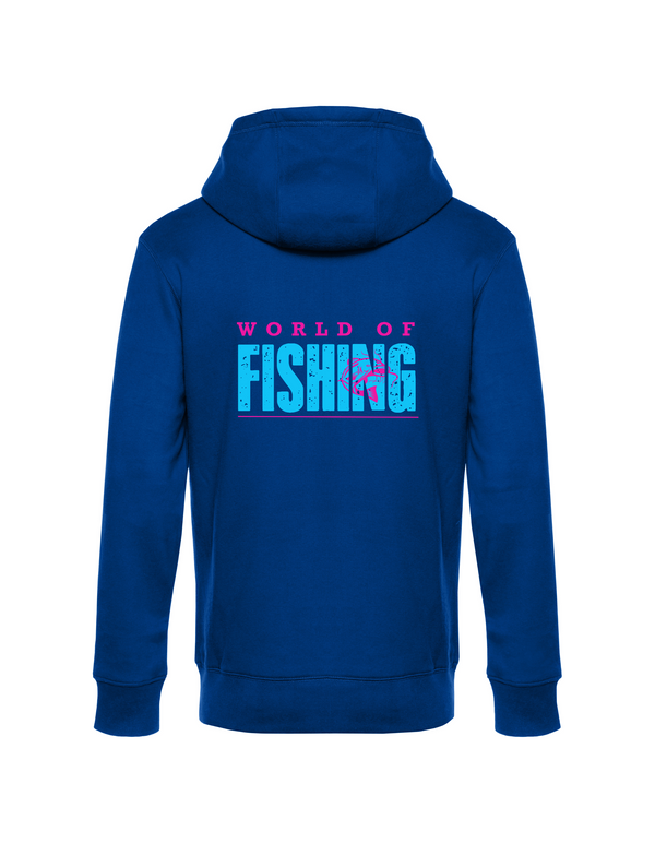 Zip-Hoodie Herren "World of Fishing" - Wels