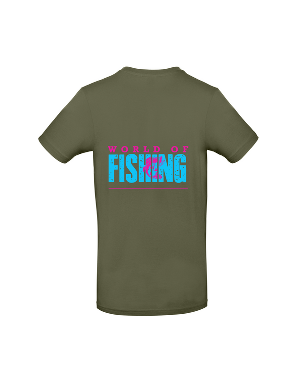 T-Shirt Herren "World of Fishing" - Barsch