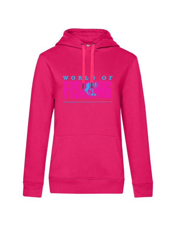 Hoodie Damen "World of Fishing" - Barsch