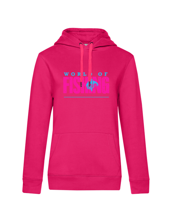 Hoodie Damen "World of Fishing" - Karpfen