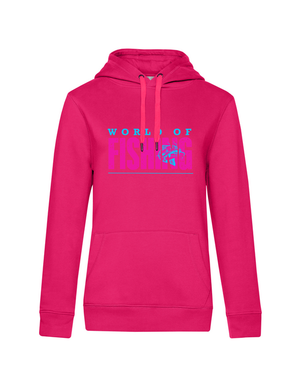 Hoodie Damen "Peace.Love.Fishing" - Wels