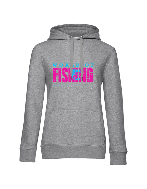 Hoodie Damen "World of Fishing" - Barsch