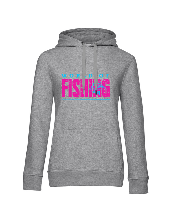 Hoodie Damen "Peace.Love.Fishing" - Wels