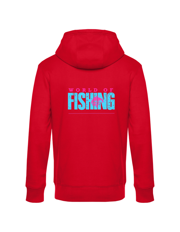 Zip-Hoodie Herren "World of Fishing" - Karpfen