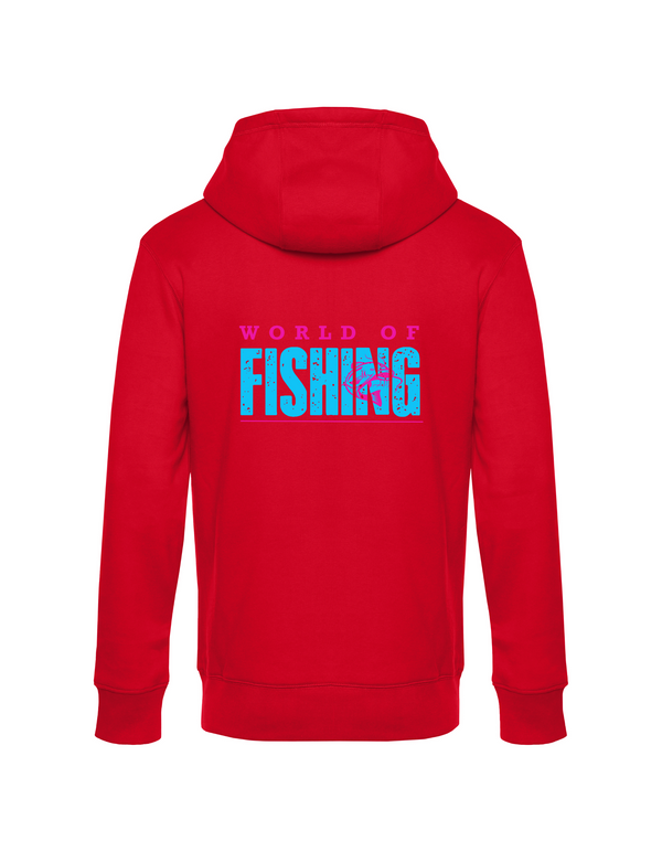 Zip-Hoodie Herren "World of Fishing" - Wels