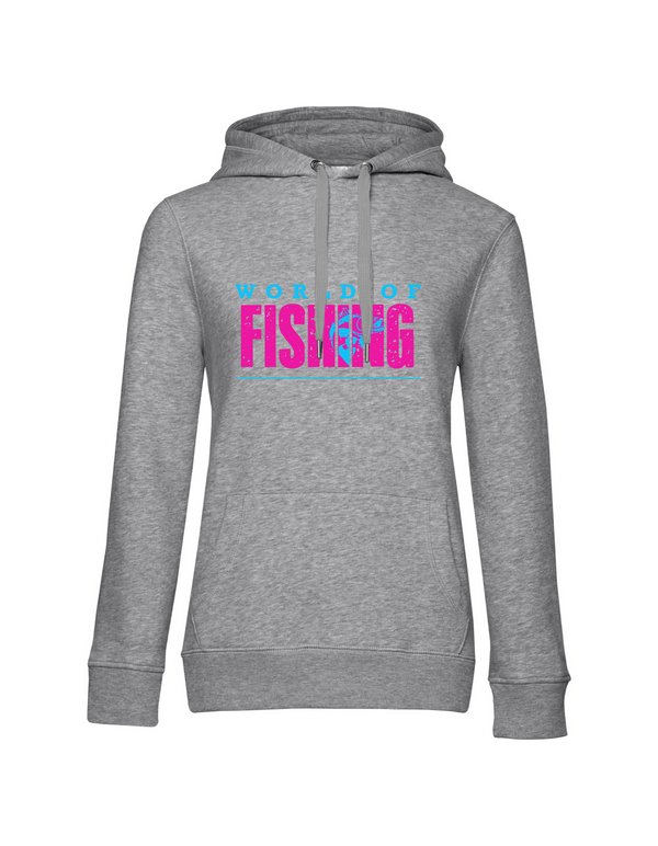 Hoodie Damen "World of Fishing" - Zander