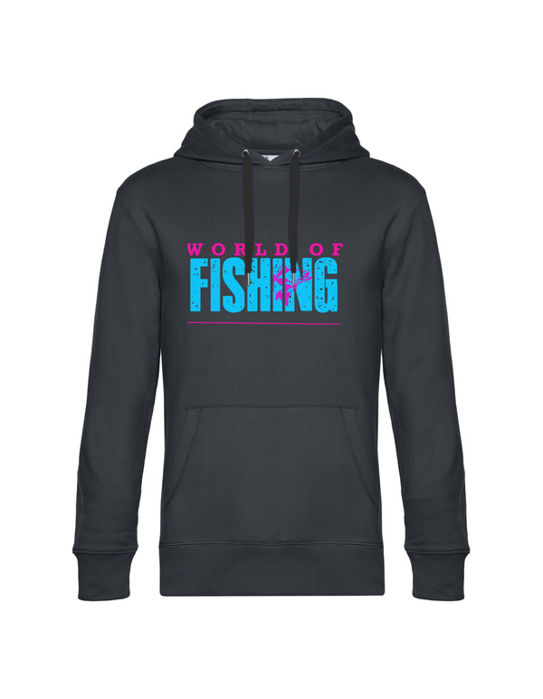 Hoodie Herren "World of Fishing" - Zander