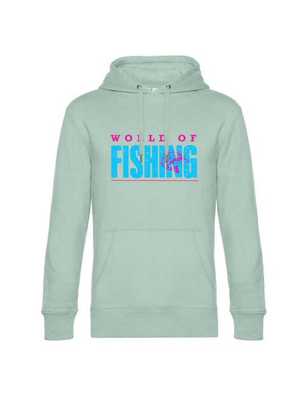 Hoodie Herren "World of Fishing" - Wels