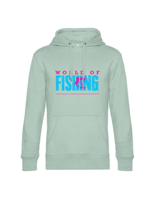 Hoodie Herren "World of Fishing" - Barsch