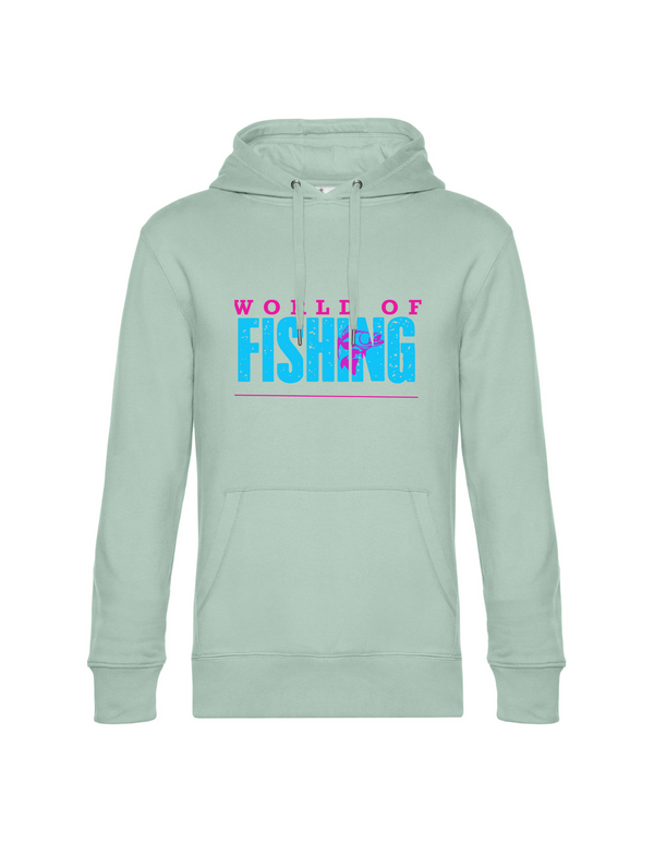 Hoodie Herren "World of Fishing" - Zander